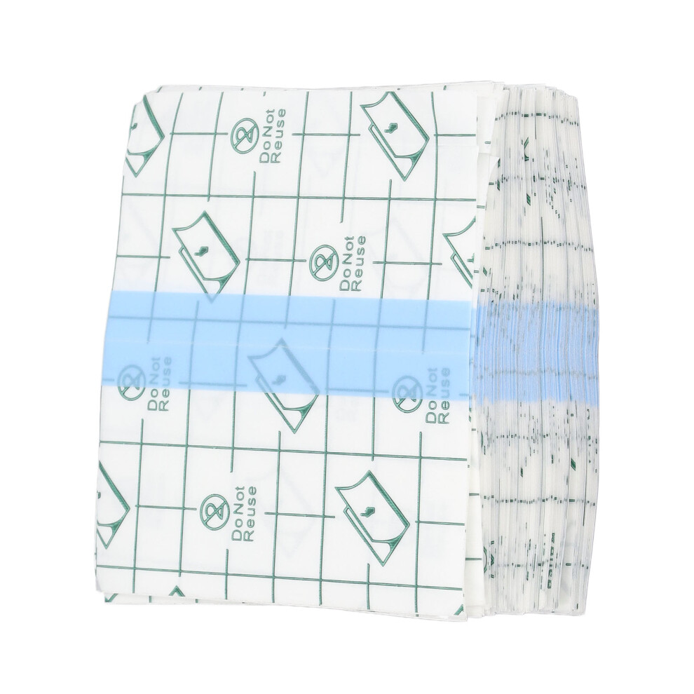 Makeup Hand Palette Disposable 100pcs Waterproof Adhesive 8x8cm
