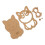 Acrylic Key Pouch Stencil Template Durable Light Easy Operation 9