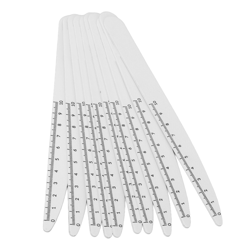 10pcs Professional Double Sided Nail Buffer Files Washable Salon Manicure Tools