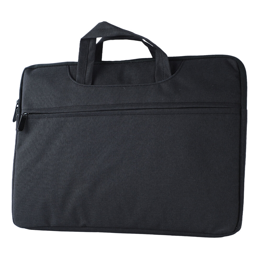 15.6 Inch Water-Resistant Oxford Laptop Bag Slim Carry Case Black 8461353047487