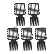 5pcs Ergonomic ABS Twist Combs for Men Hair Styling, 21.6x9.1cm