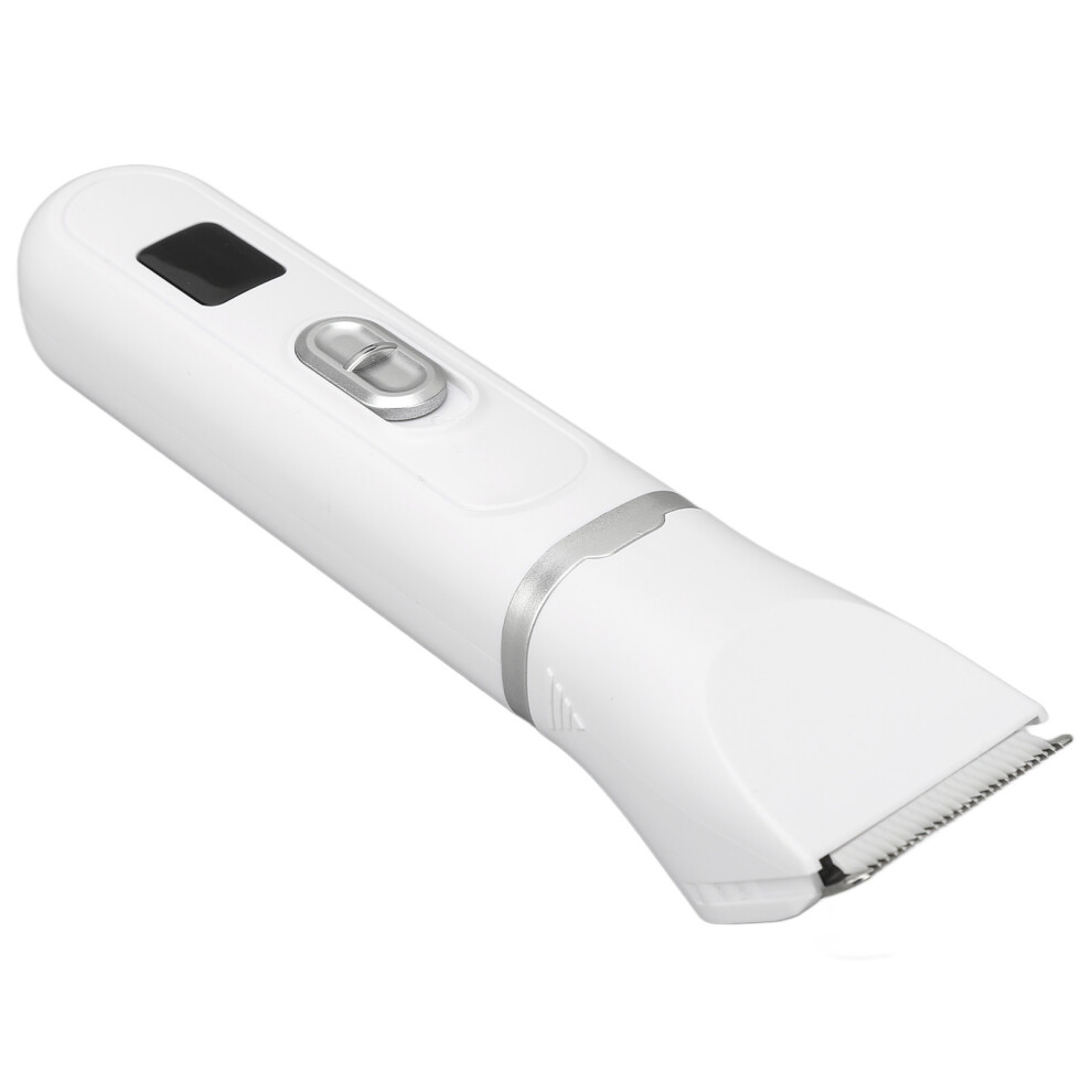 White Dog Grooming Clipper Kit 4 Blades Cordless Rechargeable 600Mah