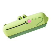 Kinder-Harmonium 16-Loch Kunststoff Mundharmonika Anfänger-Spielzeug Krokodil-Design