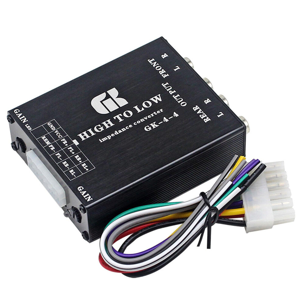 Multifunction Sound Converter 50W 4-Channel Metal Studio Adapter For Automotive Electronics Lossless Sound Transmission-image-OPC-PKZ7PKB-NEW