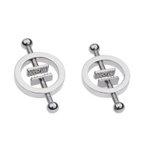 Adjustable Nipple Clamp Metal Non-Piercing Bondage Toy For Women Nipple Stimulation