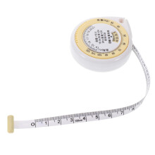 Retractable Body Measurement Tape Fitness, Waist And Arm Tool, Stainless Steel Health Professionals And Personal Use