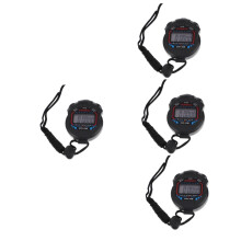 Sports Stopwatch 4-Pack Digital Stopwatch Timer With LCD Display For Fitness Gym Referees