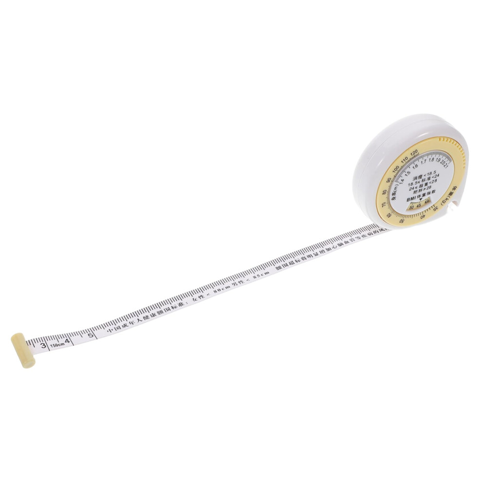 Automatic Telescopic Body Measuring Tape Portable Waist Measurement For Fitness Trainers BMI Fat Test Accurate Measures