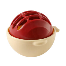 Pet Hair Remover Laundry Ball For Washing Machine And Dryer Anti-Winding Lint Catcher Red
