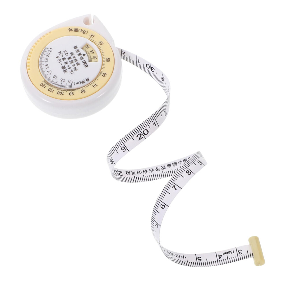 Automatic Retractable Waist Measuring Tape Self Extending Tape Measure For Fitness And Home Health Monitoring