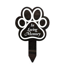 Dog Grave Marker, Pet Grave Marker, Elegant Memorial, Garden Cemetery Yard Decorations, Dog Claws Design