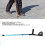 Foldable Blue Walking Cane with Adjustable Forearm Support, 465g 4
