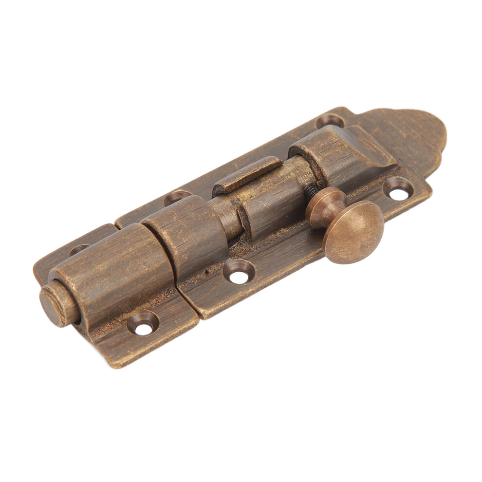 Rust Proof Brass Barrel Bolt Buckle Antique Sliding Door Latch 142G 7901353063403