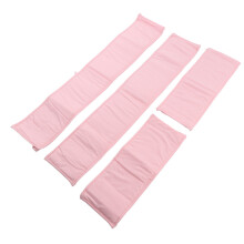 Kleinkind Pinkes Bettgitter 123,5 cm Weicher, verstärkter Sicherheitszaun für Babybett