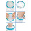 Modell: Bein-Gipsabdeckungen - Kurz, 64x18 cm, Transparent 6