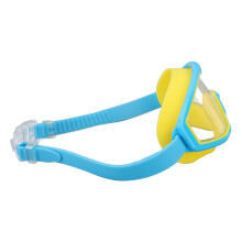 Kinder Wasserdichte Schwimmbrille HD Anti-Beschlag Silikon Gelb für Mädchen und Jungen