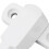 Durable White T Shape Window Latch - Anti Theft Aluminum Security 6