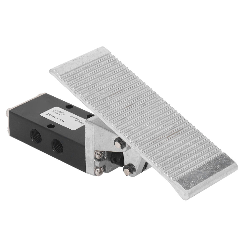 G1/4In Aluminum Foot Pedal Pneumatic Valve 5 Way 2 Position Air Control 8041353068332