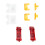 RC Light Plastic Shell for A86 Car High Temp Resistant Scratch Free 8Pcs 1