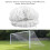 Polypropylene Soccer Goal Replacement Net 10x6.5FT Outdoor Use 6
