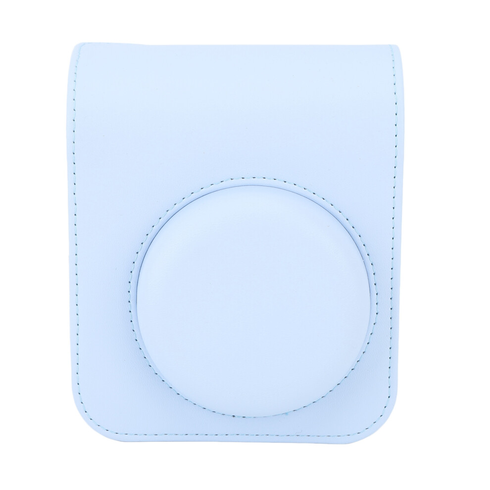 Pu Camera Cover For Fujifilm Instax Mini 12 With Adjustable Shoulder Strap Blue 9321353070047