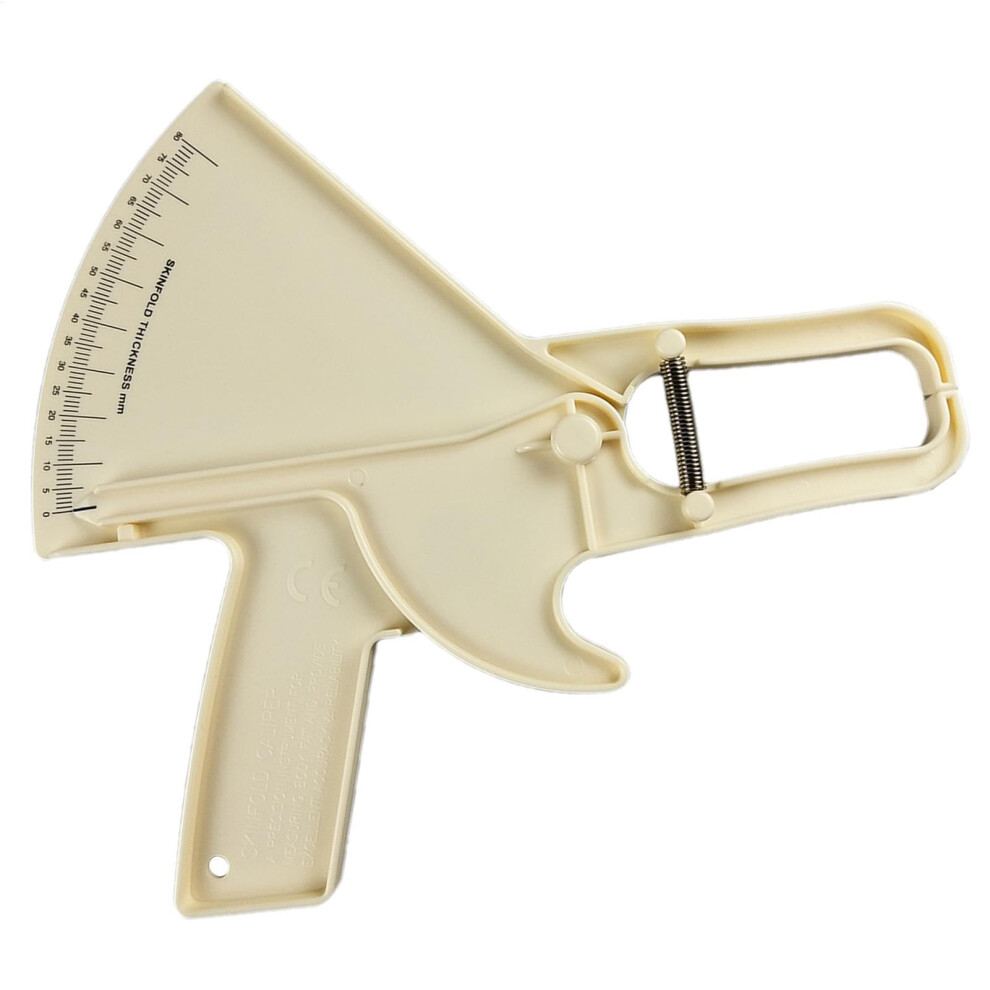 Fat Measure for Body Skinfold 0-88mm Body Fat Handheld Accurate Portable Fat Tape Double Spring Tool For BMI Monitoring