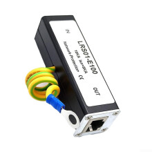 RJ45 Surge Protector Light Protection Device 10KA Single Channel For PoE Camera Server Switch Access Point