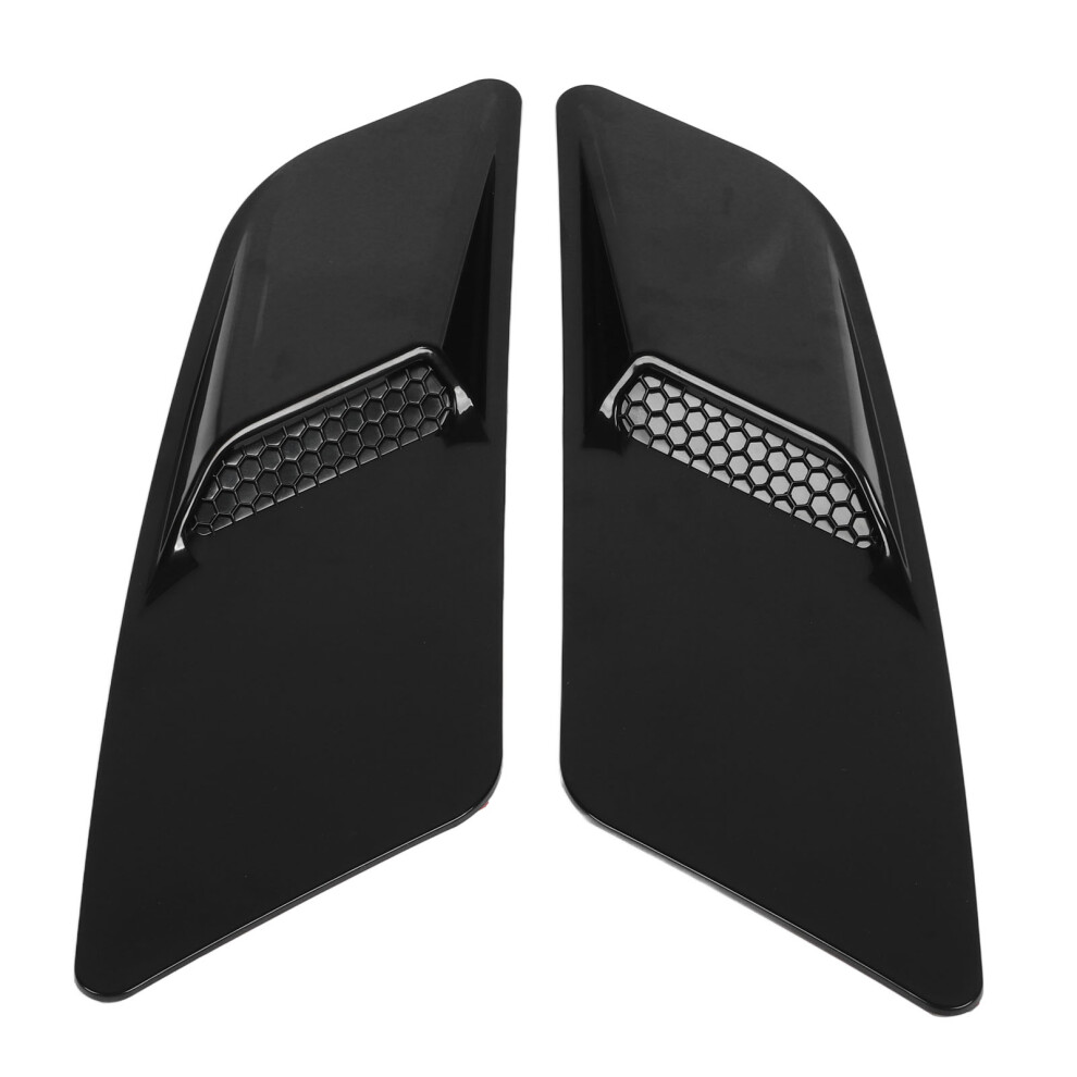 2 Pcs Front Hood Air Vent Cover Fit 2015-2017 Mustang Replacement 6901353070303