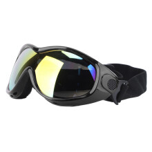 Ultra Violet Protection Dog Glasses PVC & PC Adjustable Impact Proof Sunglasses