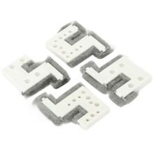 Windproof ABS Window Lock Stopper 88 Type Dustproof Sealing Lock