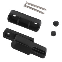Secure Sliding Windows with Aluminum Alloy T Type Sash Lock Child Proof Black