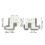 Windproof ABS Window Lock Stopper 88 Type Dustproof Sealing Lock 2