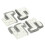Windproof ABS Window Lock Stopper 88 Type Dustproof Sealing Lock 15