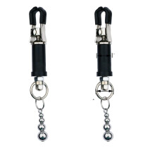Adjustable Adult Stimulation Pressure Sex Toys Stainless Steel Nipple Clips Non Piercing Nipple Rings For Women And Men