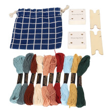 30 Stück leichtgewichtige Webkarten-Set mit Schute, Vollholz, 4,8 cm