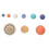 Interactive Solar System Model for Kids with 9 PVC Planet Figures 15