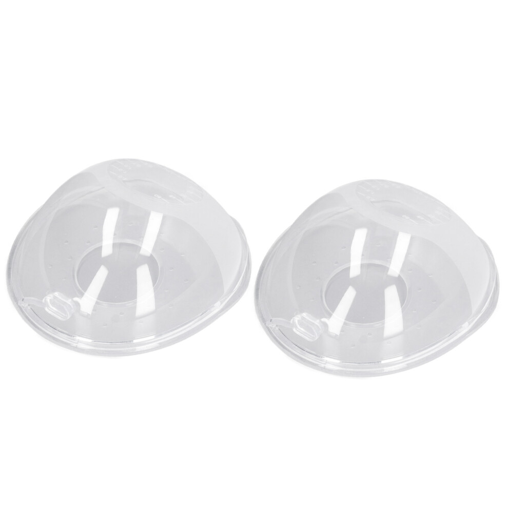 Breast Milk Collector Set: 2PCS Reusable Leak-Proof Silicone Shells