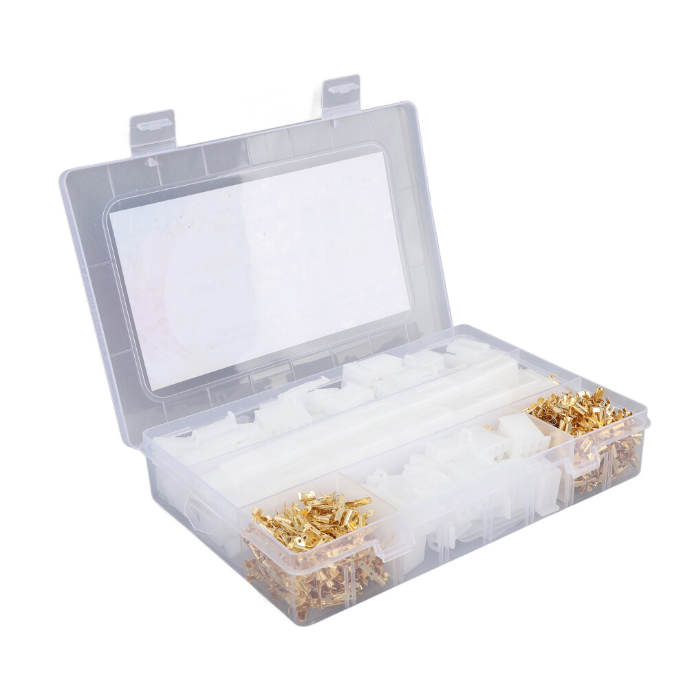 580Pcs Wire Connector Kit 2.8Mm Male Female Jumper Cable Crimp Terminals 4151353092474