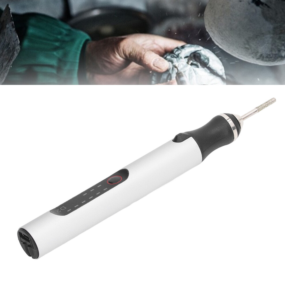Cordless Electric Engraving Pen Kit, 18000Rpm, 8W, Usb Rechargeable 9341353097752