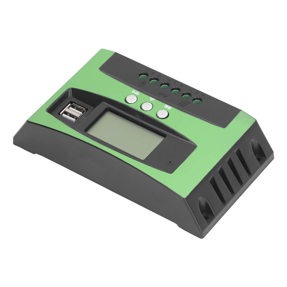 12V/24V 50A Solar Charge Controller With Lcd Display And Usb Output 9371353098862