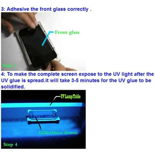 10ml Phone Screen Glue Liquid Optical Clear For Smartphone Display Fixing Glass Frame Warping Solution White 10cm 2