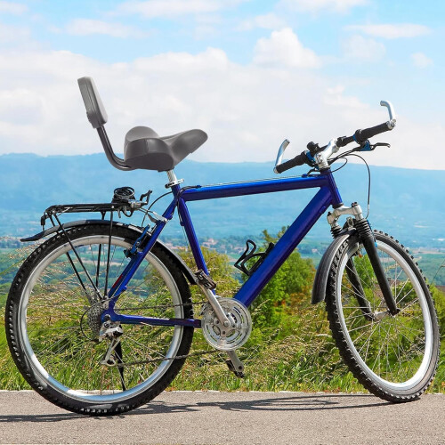 Bicycle Saddle with Back Support Waterproof Mountain Bike Saddle With Backrest Adjustable Backrest Bicycle Seat 1