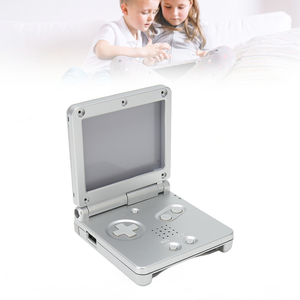Gba Sp Shell Case Replacement For Gameboy Advance Sp Silver 8741353114342