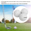 3Pcs Double Layer Golf Practice Balls - Synthetic Rubber & Sarin Material 3