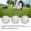 3Pcs Double Layer Golf Practice Balls - Synthetic Rubber & Sarin Material 5