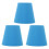 Soft Lighting E14 Retro Blue Fabric Lampshades 3pcs for Bedside 3