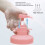Vaginaldusche Push-Pumpenkopf, 500 ml, PC/Silikon 6