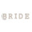 BRIDE Design Perl-Strassstein Buchstaben-Patch 5er-Pack 2