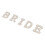 BRIDE Design Perl-Strassstein Buchstaben-Patch 5er-Pack 7