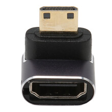 UHD 2.1 USB-C HDMI 8K Mini Aluminium LED-Adapter